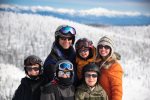 Ski Whitefish with the family